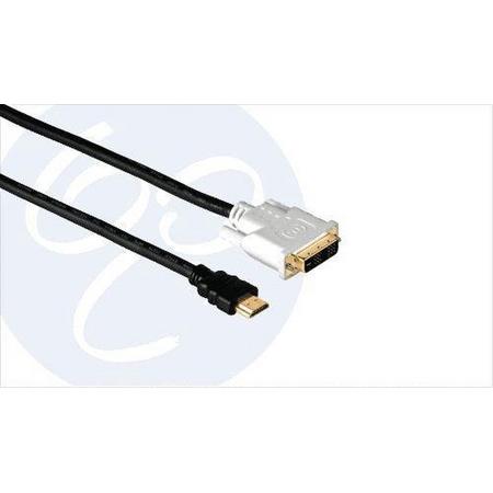 Hama Verbindings Kabel HDMI-DVI/D - 2 meter