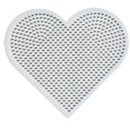 Hama mini strijkkralen grondplaat hart
