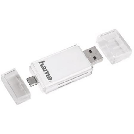Hama usb 2.0 card reader SD/Micro SD wit