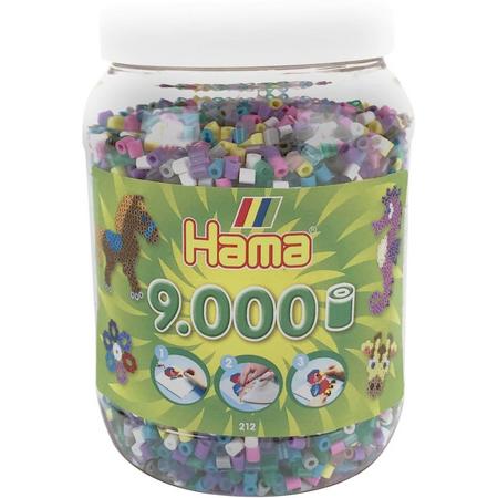 Strijkkralen Hama In Pot 9000 Stuks Asso