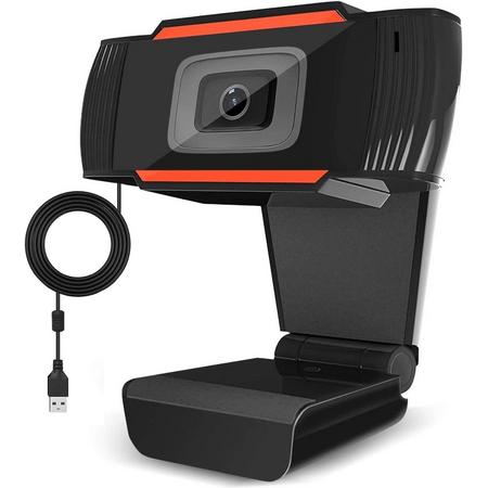 Full HD Webcam met Microfoon - Webcam voor PC - Noise Cancelling - Geschikt voor Windows en Apple
