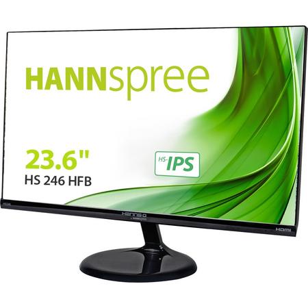 Hannspree Hanns.G 23.6IN LCD computer monitor 59,9 cm (23.6) Full HD LED Flat Mat Zwart