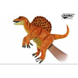 Spinosaurus handpop goudgeel