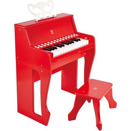 Hape Piano Met Lichtjes Rood