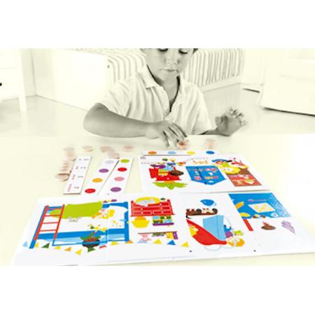Houten spel Find and count colors