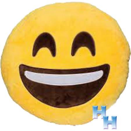 Emoji - Emoticon - Smiley - knuffel -kussen- 