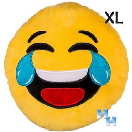 Emoji - Emoticon - Smiley - kussen - XL - 