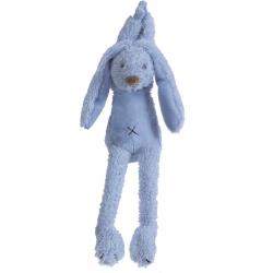   Knuffel konijn Rabbit Richie Muziekdoosje deep blue  -  Maat Eén