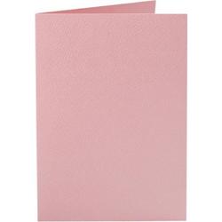 kaarten 10,5 x 15 cm set 10 stuks roze
