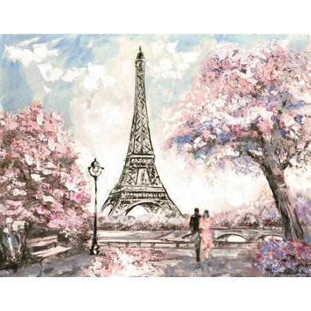 Happy Painter® Diamond Painting volwassenen - Eiffeltoren