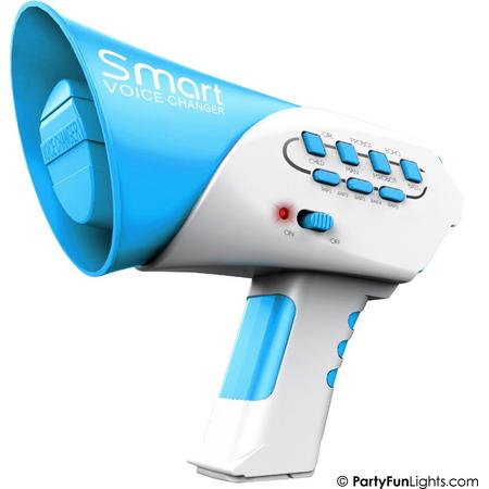 HappyFunToys - Voice Changer Megaphone - 12 Effecten - 7 Spraakfuncties - 5 DIY Liedjes - Megafoon - stemverdraaier