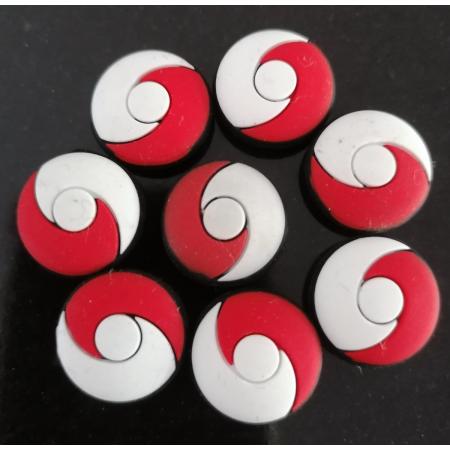 2x Thumb grips - Pokémon Rode Ball  - Nintendo Switch