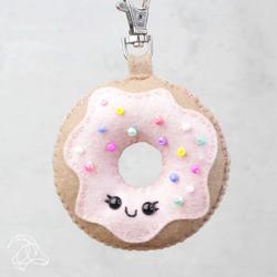 DIY-KIT Hobbypakket Vilt Cute Donut Hanger