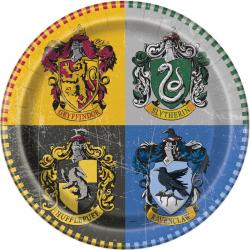 8 kartonnen Harry Potter™ borden - Feestdecoratievoorwerp