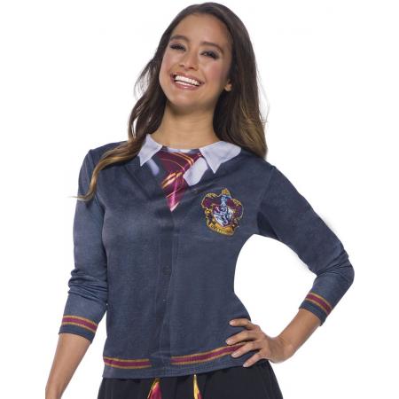 Harry Potter™ Griffoendor t-shirt voor vrouwen - Volwassenen kostuums