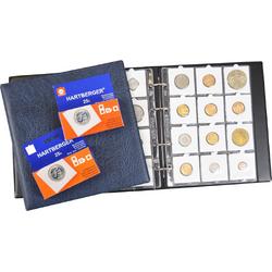 Hartberger LKL Muntenalbum - het COMPACTE verzamelalbum (23,5 x 23,5 cm) geschikt voor in de kluis munten penningen album verzamelen muntalbum veilig safe lock made in holland gemaakt in nederland