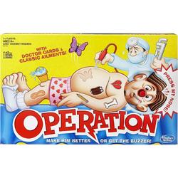 Hasbro - Dokter Bibber / Operation - Kinderspel - Engelse Versie