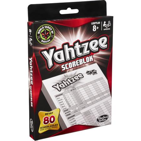 Yahtzee Scoreblok - Dobbelspel