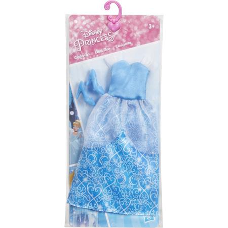 Hasbro Disney Assepoester Prinsessenjurk 2-delig Blauw