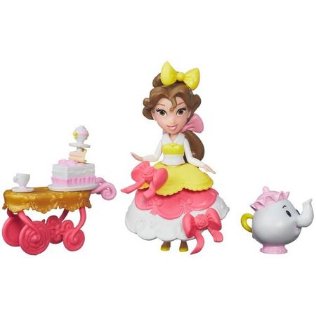 Hasbro Disney Princess Speelset Belle Meisjes 7,5 Cm
