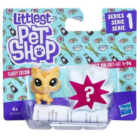 Hasbro Littlest Pet Shop Fluffy Catson 2-delig