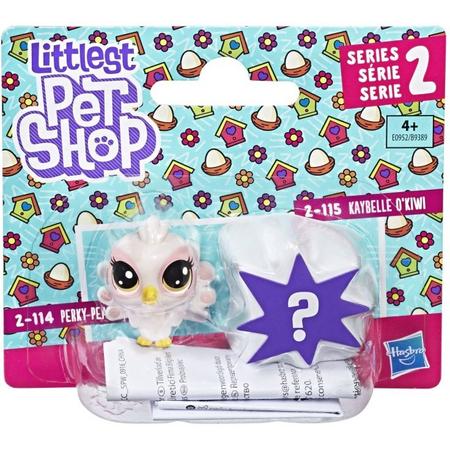 Hasbro Littlest Pet Shop Perky Peacock Speelset 2-delig