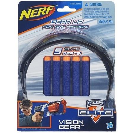 Hasbro Nerf N-strike Elite Vision Gear Met 5 Darts
