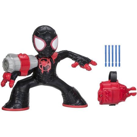 Hasbro Spider-Man: Into the Spider-Verse Shockstrike Miles Morales Speelgoed actiefiguurtje Kinderen