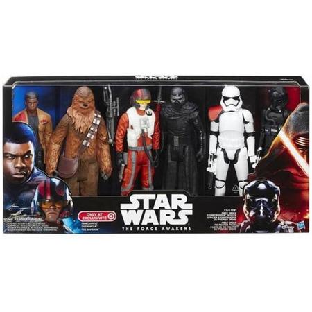 Hasbro Star Wars The Force Awakens 6-pack speelfiguren B4005