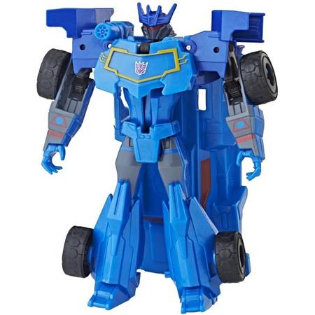 Hasbro Transformer Cyberverse Soundwave Jongens Blauw 10 Cm