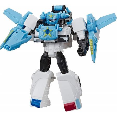 Hasbro Transformers Cyberverse Spark Armor Battle Prowl 12 Cm Wit/blauw