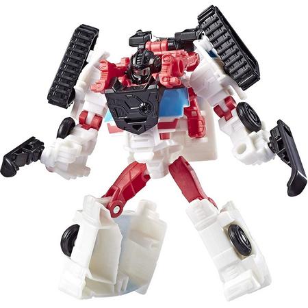 Hasbro Transformers Cyberverse Spark Armor Battle Ratchet 12 Cm Wit/rood