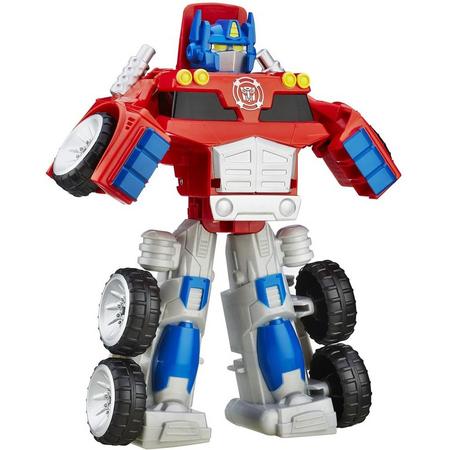 Hasbro Transformers Rescue Bots: Optimus Prime 25 Cm Rood