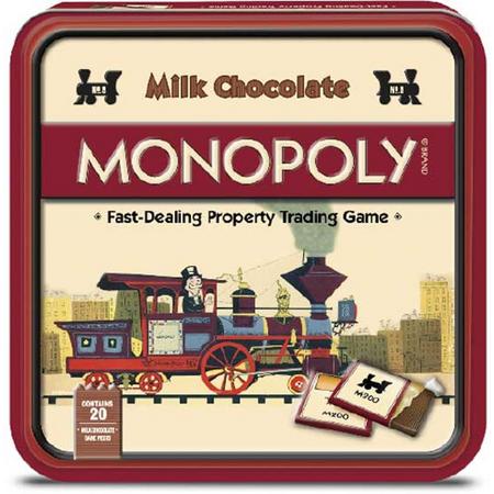 Monopoly chocolade spel