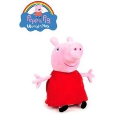 Peppa Pig Knuffel - Rood - 50 cm hoog