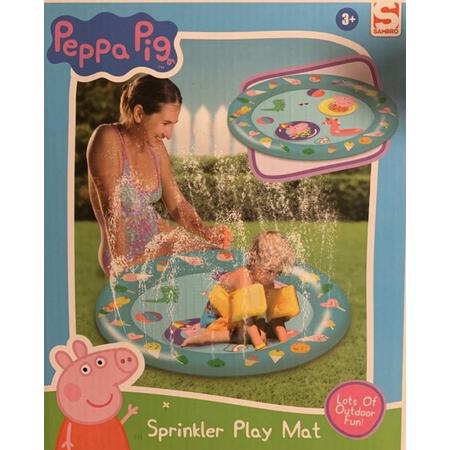 Peppa pig water sprinkler speelmat