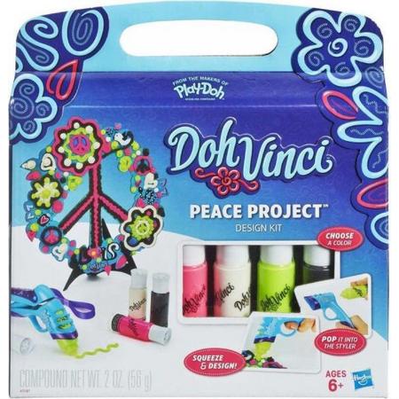 Play Doh DohVinci Peace Project Design Kit
