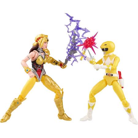 Power Rangers Lightning Collection Yellow Ranger Vs. Scorpina 15cm