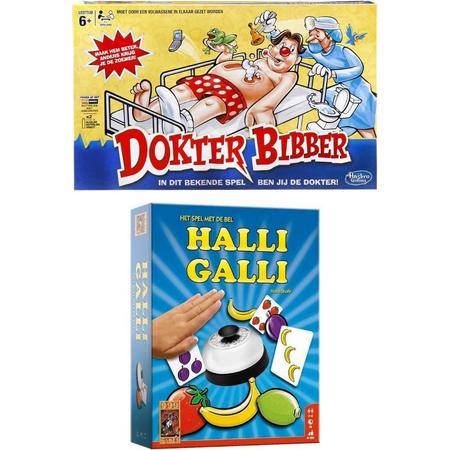 Spellenbundel - 2 Stuks - Dokter Bibber & Halli Galli