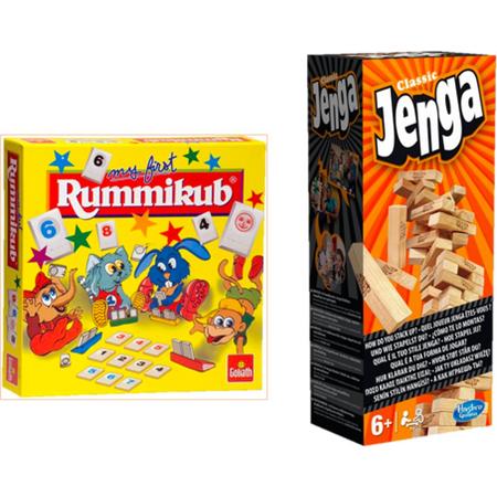 Spelvoordeelset Jenga & My First Rummikub/ Mijn Eerste Rummikub