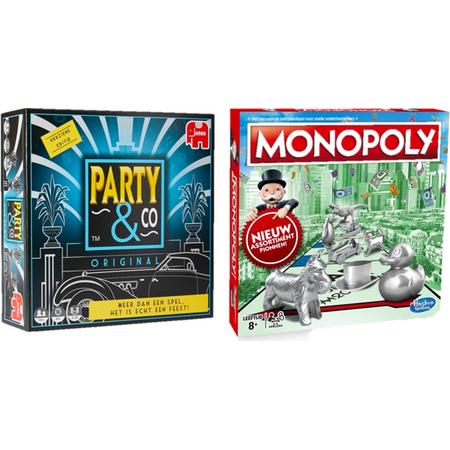 Spelvoordeelset Monopoly Classic Nederland - Bordspel & Party & Co Original - Gezelschapsspel