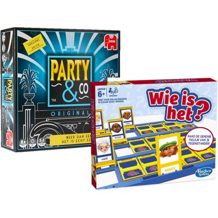 Spelvoordeelset Party & Co Original - Gezelschapsspel & Wie Is Het? - Kinderspel