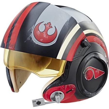 Star Wars Poe Dameron Electronic X-Wing Pilot Helmet - The Black Series