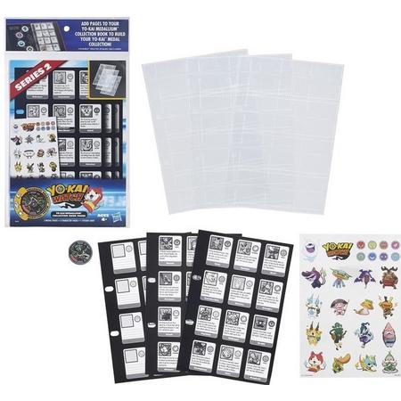 Yo-Kai Watch verzamelboek met stickers - Inclusief Medaille Serie 2