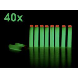 40x Fluoriserende glow in the dark Kogels voor Nerf series Blasters Nerf bullets / HaverCo
