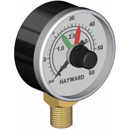 Hayward manometer voor filtervat (geschikt voor Pro & HCF serie, Star-Clear Plus, Perflex series)
