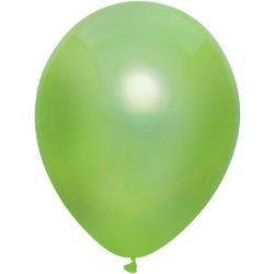Haza Original Ballonnen Metallic Licht Groen 10 Stuks