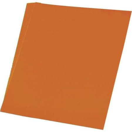 Haza Original Etalagekarton Fluor Oranje 48 X 68 Cm 10 Vel