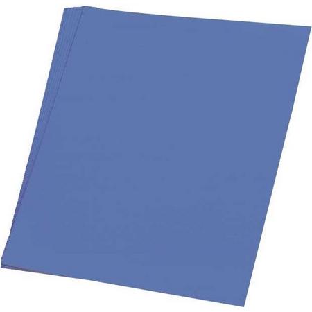 Haza Original Omslagkarton 50 X 70 Cm 25 Vellen Paarsblauw