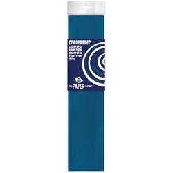 10x Crepe papier plat petrol blauw 250 x 50 cm - Knutselen met papier - Knutselspullen